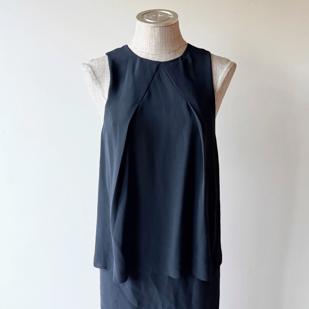 Acne Studios Black Layered Column Dress - Picture 5 of 16